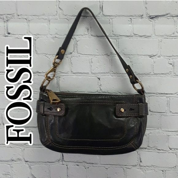 Fossil Handbags - Fossil Brand Fifty Four Leather Brown Purse